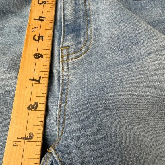 Buffalo David Bitton Mollie High Rise Stretch Skinny Jeans Womens 4 light‎ wash - Picture 5 of 10